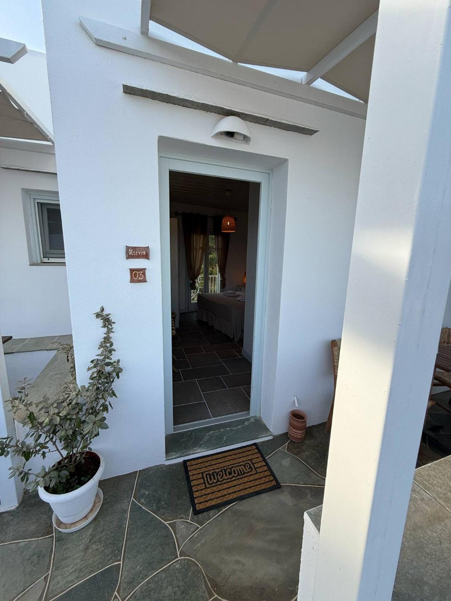 Platis Gialos  Kohylia Beach Guest House מראה חיצוני תמונה